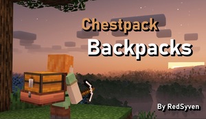 Мод Chestpack Backpacks для Minecraft 1.21.4