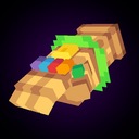 Мод Minefinity Gauntlet для Minecraft 1.21.1