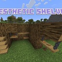 Мод Aesthetic Shelving для Minecraft 1.21.1, 1.20.1, 1.19.4,  ...