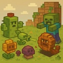 Мод Plants vs Zombies From dokkomari для Minecraft 1.21.4