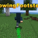 Мод GlowingFootsteps для Minecraft 1.20.1