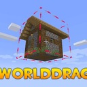 Мод WorldDrag для Minecraft 1.21.7, 1.21.6, 1.21.5,  ...