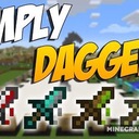 Мод Simply Daggers для Minecraft 1.7.10