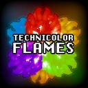 Мод Technicolor Flames для Minecraft 1.20.1