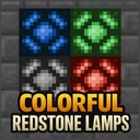 Мод Colorful Redstone Lamps для Minecraft 1.21.8, 1.21.7, 1.21.6,  ...