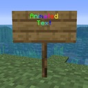Мод Animated Text для Minecraft 1.21.1