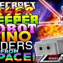 Мод Laser Creeper Robot Dino Riders для Minecraft 1.12.2, 1.10.2, 1.7.10