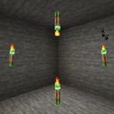Мод Sticky Torches для Minecraft 1.21.8