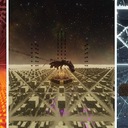 Мод SkyGrid Challenge (MatrixWorld) для Minecraft 1.21.8