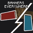 Мод Banners Everywhere для Minecraft 1.21.1 fabric