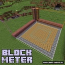 Мод Block Meter для Minecraft 1.21, 1.20.6, 1.20.5,  ...