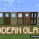 Мод Modern Glass Doors для Minecraft 1.20.4, 1.20.3, 1.20.2,  ...