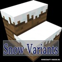 Мод Snow Variants для Minecraft 1.14.4, 1.14.3, 1.13.2,  ...