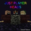 Мод Just Player Heads для Minecraft 1.21.1, 1.21, 1.20.6,  ...