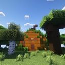 Мод Villager Pumpkin House для Minecraft 1.21.8, 1.21.4, 1.21.1,  ...