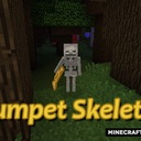 Мод Trumpet Skeleton для Minecraft 1.17.1, 1.16.5, 1.16.4,  ...
