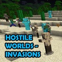 Мод Hostile Worlds - Invasions для Minecraft 1.12.2, 1.7.10