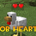 Мод Mob Hearts для Minecraft 1.21.10, 1.21.9