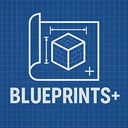 Мод BluePrints+ для Minecraft 1.21.1 fabric