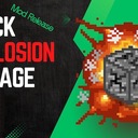 Мод Block Explosion Damage для Minecraft 1.21.10, 1.21.9, 1.21.8,  ...
