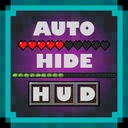 Мод Auto Hide HUD для Minecraft 1.21.10 neoforge, 1.21.8 neoforge