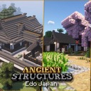 Мод Ancient Structures: Edo Japan для Minecraft 1.20.1
