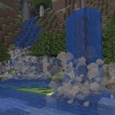 Мод Waterfall Particles для Minecraft 1.21.11, 1.21.10, 1.21.9,  ...