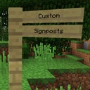 Мод Custom Signposts для Minecraft 1.19, 1.16.5, 1.16.4,  ...