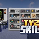 Мод Tyz's Skills для Minecraft 1.21.4, 1.21.1, 1.20.1,  ...