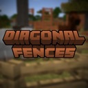 Мод Diagonal Fences для Minecraft 1.21.1, 1.21, 1.20.4,  ...