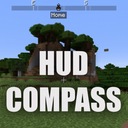 Мод Hud Compass для Minecraft 1.20.4, 1.20.1, 1.19.4,  ...