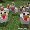 Мод Aggressive Chickens для Minecraft 1.16.5, 1.15.2, 1.14.4,  ...