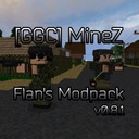 Мод MineZ Flan's Modpack для Minecraft 1.7.10