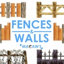 Мод Macaw's Fences and Walls для Minecraft 1.21.1, 1.21, 1.20.6,  ...