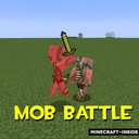 Мод Mob Battle для Minecraft 1.21.1, 1.20.6, 1.20.5,  ...