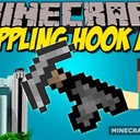 Мод Grappling Hook для Minecraft 1.20.1, 1.19.4, 1.19.3,  ...