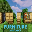 Мод Macaw's Furniture для Minecraft 1.21.1, 1.21, 1.20.6,  ...