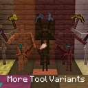 Мод More Tool Variants для Minecraft 1.21.3, 1.21.2, 1.21.1,  ...