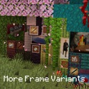 Мод More Frame Variants для Minecraft 1.21.3, 1.21.2, 1.21.1,  ...