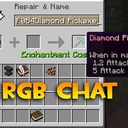 Мод RGB Chat для Minecraft 1.12.2