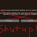 Мод Shutup Experimental Settings! для Minecraft 1.19.2, 1.19.1, 1.19,  ...