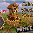 Мод Working Windmills & Watermills для Minecraft 1.19.4, 1.19.3, 1.19.2,  ...