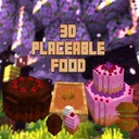 Мод .3D Placeable Food для Minecraft 1.20.4, 1.20.2, 1.20.1,  ...