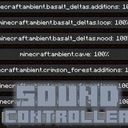 Мод Sound Controller для Minecraft 1.21, 1.20.6, 1.20.5,  ...