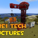 Мод Tjibbe1 Tech Structures для Minecraft 1.20.1
