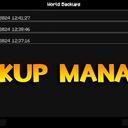 Мод Backup Manager для Minecraft 1.20.4