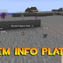Мод Item Info Plates для Minecraft 1.19.4 - 1.19.3