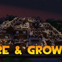 Мод Fire & Growth для Minecraft 1.21.1, 1.20.1, 1.19.4,  ...