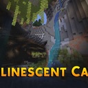 Мод Perlinescent Caves для Minecraft 1.21