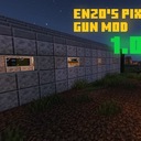 Мод Enzo's Pixel Gun для Minecraft Версия 1.05, Версия 1.0